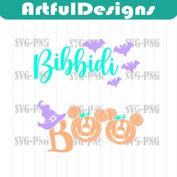 bibbidi bobbidi boo svg, mickey pumpkin svg, halloween pumpkin shirt, mic