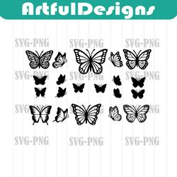 butterfly svg, butterfly bundle svg files, butterfly svg layered