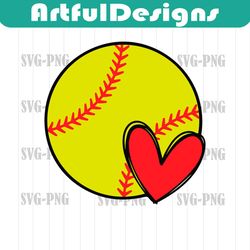 softball heart svg, red stitch svg, softball t-shirt, cheer mom svg, game day vibes svg. cut file cricut, silhouette