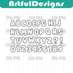 bubble font svg, bubble letters svg, bubble alphabet svg, doodle letters svg, bubble font png