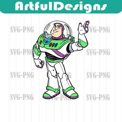 qualityperfectionus digital download - toy story buzz lightyear - png, svg file for cricut, htv, instan