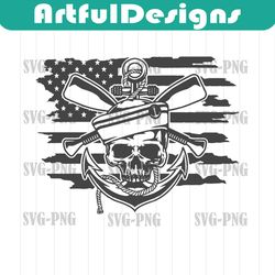 us marine navy skull svg | sailman clipart | sailor dad gift idea dxf | military shirt png | s