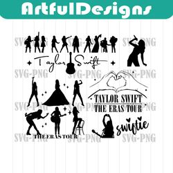 taylor swift svg bundle, taylor swift vector, taylor swift clipart, swiftie svg, eras tour svg, taylors vers