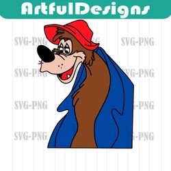 brer bear svg, easy cut file for cricut, layered by colour