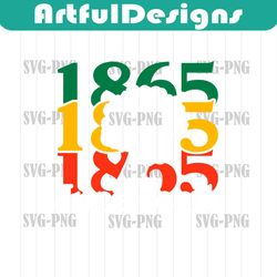 1865 juneteenth svg png, juneteenth png, juneteenth shirt svg, juneteenth svg, black history svg,