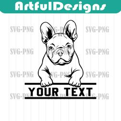 French Bulldog Svg, Frenchie Svg, French Bulldog Clipart, Bulldog Svg, French Bulldog Cricut, Frenc