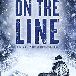 on the line: a second chance sports romance (frozen hearts series book 4)