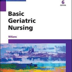 e-textbook basic geriatric nursing lvn lpn 6th edition by patricia a. williams ebook e-book