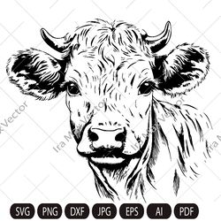 cute calf svg, calf png, cow little svg, calf vector, calf cricut file, calf silhouette, calf print file, cow clipart, c