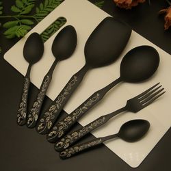 28 piece stainless steel cutlery set is a must-have for any kitchen/ tablewear/spoon/with box