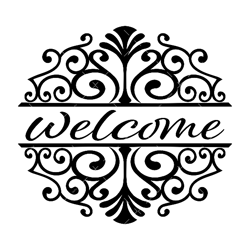 welcome sign svg, png, pdf, front door svg, funny svg, welcomeish png, split svg