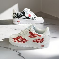 custom sneakers af1 unisex white luxury inspire customization casual shoes handpainted personalized gifts one of a kind