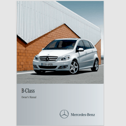 2010 mercedes benz b class owners manual pdf