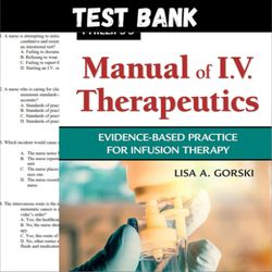 latest 2023 phillipss manual of i.v therapeutics evidence based practice for infusion therapy test bank | all chapters