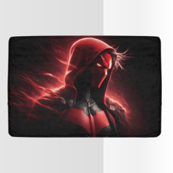 red hood blanket lightweight soft microfiber fleece