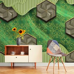 hallways 3d wallpaper wall decal