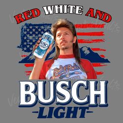 joe dirt red white and busch light png digital download files
