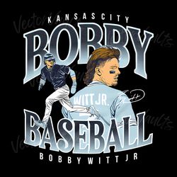 bobby baseball kansas city baseball png digital download files