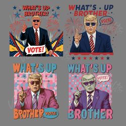 donald trump whats up brother png bundle