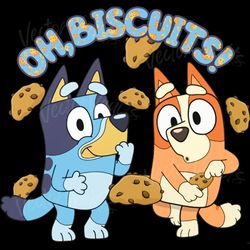 oh biscuits bluey bingo cartoon png digital download files