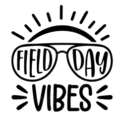 field day vibes sun glasses png digital download files