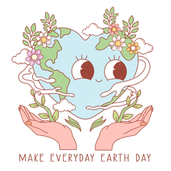 make everyday earth day png