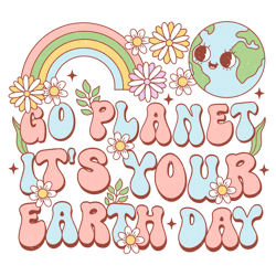 go planet its your earth day png