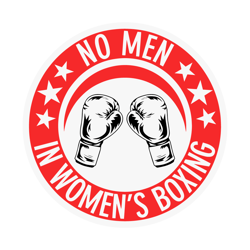 no men in womens boxing svg