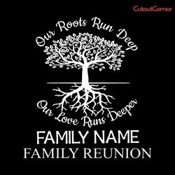 family reunion svg digital download files