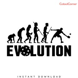 pickleball svg evolution - pickleball svg, pickleball player svg, sport svg, png cut file