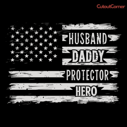 husband daddy protector hero svg, daddy and me papa svg, fathers day gift svg