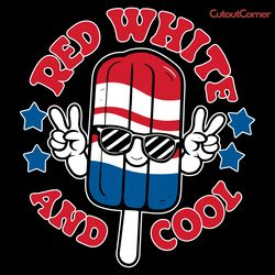 red white and cool svg digital download files