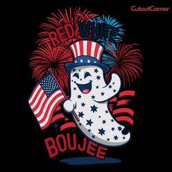 red white and boujee png digital download files