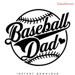 baseball dad svg, dad svg, baseball svg, father day svg