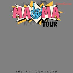 the motherhood tour png digital download files