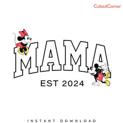 disney minnie mama svg digital download files