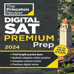 princeton review digital sat premium prep, 2024 by the princeton review