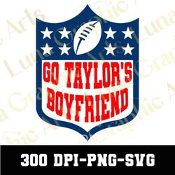 go taylor's boyfriend png, go taylor's boyfriend svg, taylor and kelce png, american football svg