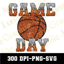 game day svg, basketball svg, game day png, basketball glitter png, game day glitter svg, sports svg