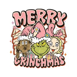 merry grinchmas max cindy lou who svg