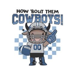 funny how bout them cowboys svg