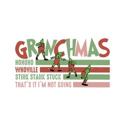 grinchmas hohoho whoville svg