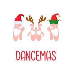 merry dancemas christmas dancer svg