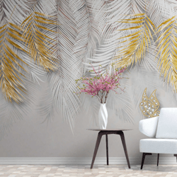 volumetric 3d wallpaper painting decor