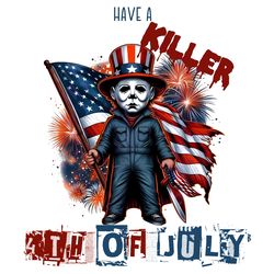 have a killer 4th of july michael myers png