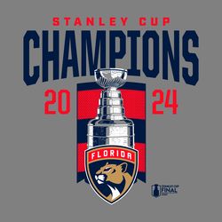 stanley cup champions 2024 florida hockey svg