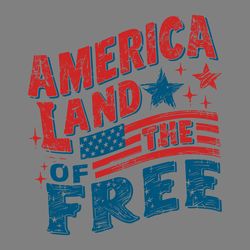 america land of the free usa flag svg digital download files