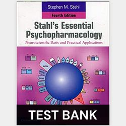 test bank stahls essential psychopharmacology 4th edition test bank