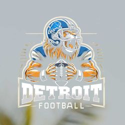 detroit football angry lion player png file