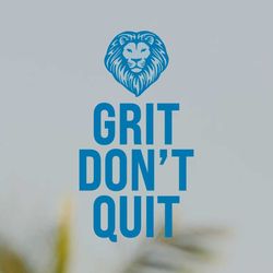 grit dont quit detroit lions football svg file digital download